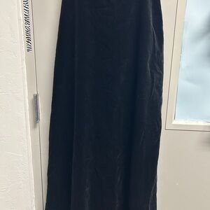 Vintage Velvet Union Made maxi Skirt
